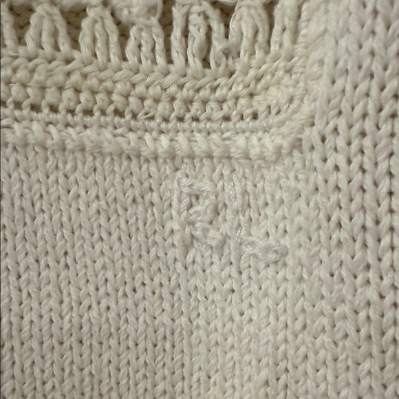 Polo by Ralph Lauren White Crew Neck Sweater - Picture 7 of 7